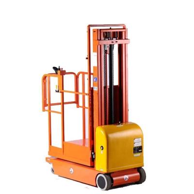 China 3.5m Self Propelled Order Picker Lift Factory Medium Level Order Picker for sale