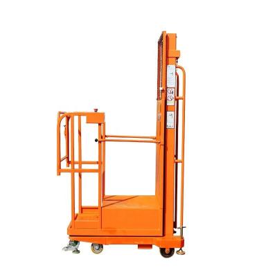 China Capacity 200kg High Order Picker 4.5m Semi Electric Vertical Order Picker for sale