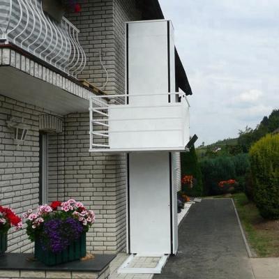 China Outdoor Disabled 6.5m Residential Vertical Platform Lift For Wheelchair for sale