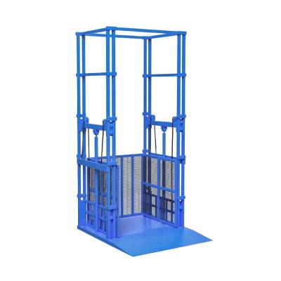 China Wall Mounted Industrial Cargo Lift 3000KG Hydraulic Cargo Lift Elevator for sale