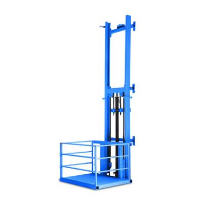 China 6m 1000kg Small Freight Elevator Hydraulic Industrial Goods Lift For Factory for sale