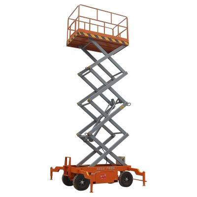 Cina Altezza di sollevamento 7m Mobile Scissor Lift Hydraulic Mobile Man Lift in vendita