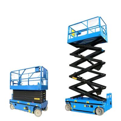 China 6m - 14m Self Propelled Scissor Lift Platform Mobile Aerial Work Lift for sale