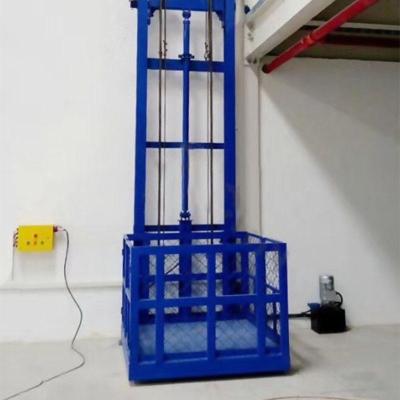 China 5m 1000kg Hydraulic Wall Mounted Easy Lift Cargo Lift Goods Elevator for sale