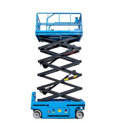 China Self Propelled Electric Scissor Lift Platform 450kg 10m Hydraulic Aerial Work Lift for sale