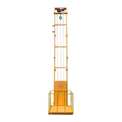 China 0.5 - 1 Ton 6m Cargo Lift Warehouse Used Hydraulic Vertical Cargo Elevator for sale