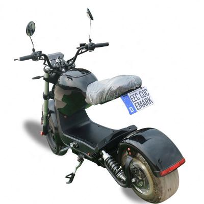 China EEC M4/Coc (Eu Stock) 2 Wheel Cheap Fat Tire Citycoco Electric Scooter From China 190*41*70cm for sale