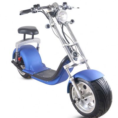 China SC14 warehouse 2 wheels citycoco electric bike 1000w 12inch city cool cocos europe motorbike for sale