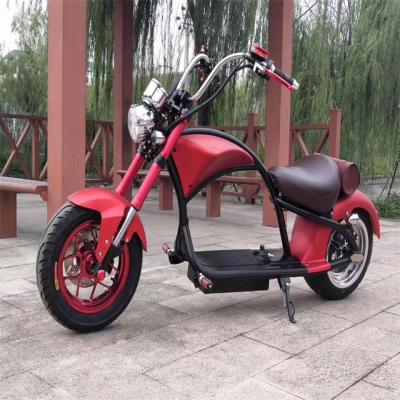 China 2020 New Design 1500W 800W Folding Adult Warehouse Motorcycle Citycoco Electric Scooter 190*41*70cm for sale