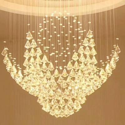 China Small Round Modern Gold EUROPEAN Crystal Chandelier Luxury Modern Large Shinning light French Empire Crystal Chandelier à venda