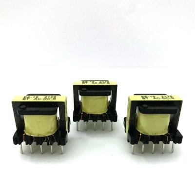 China EE19 /EE20/EE22 electronic type suitable for AC/DC inverter flyback high frequency transformer for sale