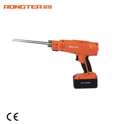 China Special Stainless Steel RONGTER High Quality Hot Selling Cordless 150 and 200mm blade Handheld air-cooling hot knife for Board Sponge Plastic for sale