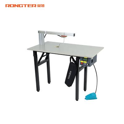 China Cr20Ni80 RongTer Promotional High Quality Fabric Cutter Machine Hot Cutter Special Chamfering Hot Cutter Machine for sale