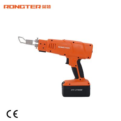 China RONGTER Factory Price Cost Effective Cordless Ribbon Cutting Machine 100W Cordless Handheld Li-ion 2.2Ah (10 Cells) for sale