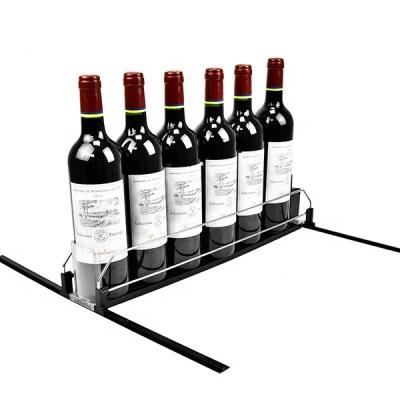 China Distinguished Super Mall Shop Wine Automatic Feeding System Shelf Lifter For Supermarket for sale