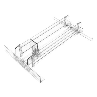 China Easy to install supermarket cigarette shelf lifter with high quality competitive price metal lifter system for sale