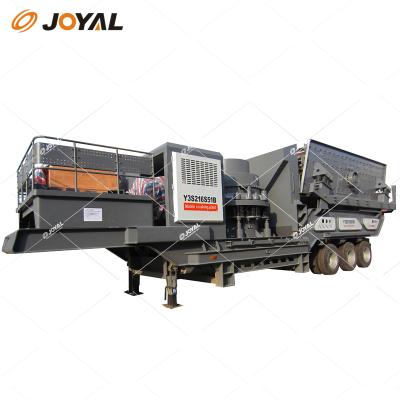 China Joyal Mining Mobile Concrete Crusher Plants For Sale Mobile Cone Crusher Mobile Stone Crusher Price for sale