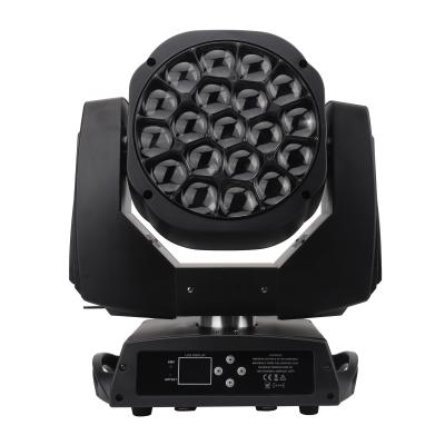 China KM-MH13001 DMX Stage Led Stage Light 19*15W Bee Eye Moving Head For Disco For Night Club for sale