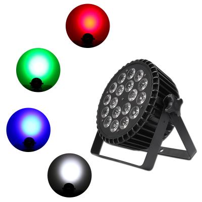 China High Powerful Theme Park KM-PA14019 LED Par Can Disco Lights DMX 512 Sound Activated Stage Lights For Sale for sale