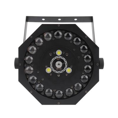 China Stage KM-EF11087 LED 18PCS*3W Bee Eyes Strobe + Sunflower + 3in1 Laser Effect Light for sale