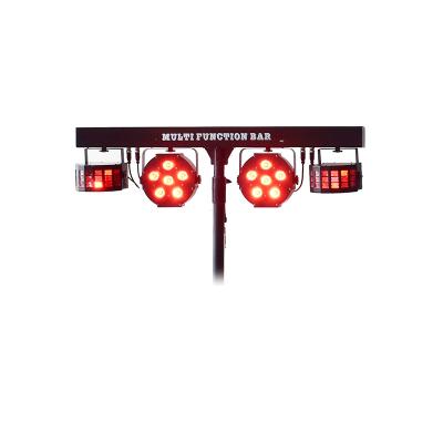 China Led Beam KM-EF11095 RGBW Led Derby DMX Peer Laser Led Peer Bar Stage Lighting With Stand Can Light Sets for sale