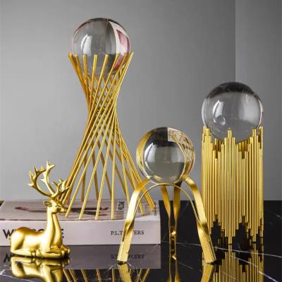 China European Creative Office Decoration Crystal Balls Craft Clear Jewelry For Sale for sale