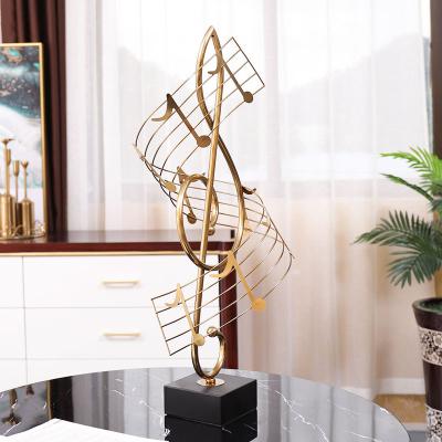 China Traditional luxury home decoration music decor accessories home decoration porcelain note china home for sale