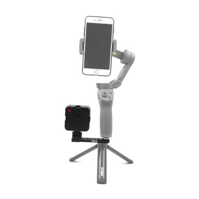 China RC Hobby Aluminum Cold Shoe Mount Bracket Extended Microphone LED Accessory for DJI OSMO Mobile 2 3 Smartphone Gimbal Stabilizer for sale