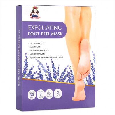 China Foot Foot Mask Factory Hot Selling Soft Exfoliating Whitening Private Label for sale