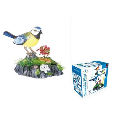 China Creative Electric Music / Voice Pattern New Customized Children Play Bird For Desktop Decoration for sale