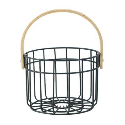 China Nordic Viable Fruit and Vegetable Home Eggs Living Room Basket Multifunctional Mesh Style Iron Snack Sundries Storage Basket for sale