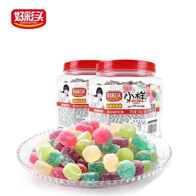 China Fujian Natural Sour Candy Gelatin Manufacturing Five Sweet Fruit Flavors Sugar Free Candy for sale