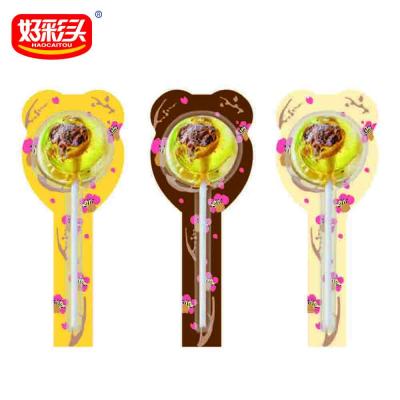 China Natural lollipop candy with plum for sale