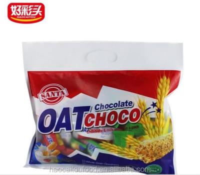 China High Quality Oat Chocolate Choco With Bags Paper For Sales Bar for sale