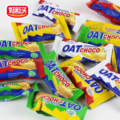 China 400g oat chocolate, halal piece of chocolate candy for sale