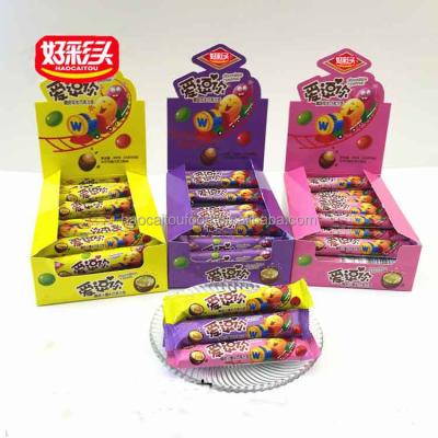 China Sweet chocolate bean candy, mini chocolate candy BALL for sale