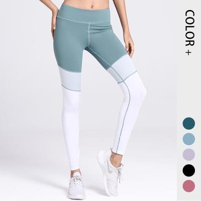 China Colorful Fashion Breathable Design Waist High Elasticity Slimming Tummy Hip Shaper Seamless Yoga Pants Gaiters for sale