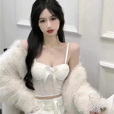 China Hot latest hot fashion fabric bralette nerd tube top padded camisole back QUICK DRY in women's tank tops women's crop tops for sale