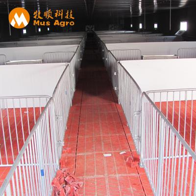 China Breeds High Quality Piggery Pig Equipment Hog Cages Plastic Floor Weaning Crate Pig Nursery Pen for sale