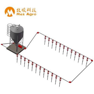 China Automatic Farms Pig Farm Equipment Feeder Auger Feeding System for sale