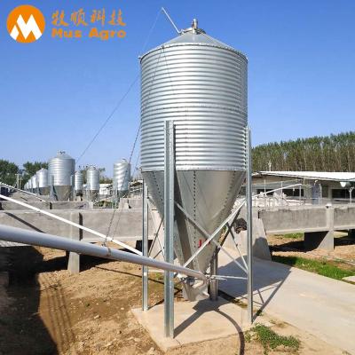 China Farms Poultry Feed Silo Grain Storage Silo For Pig House for sale