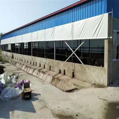 China Durable Curtain Cloth Roller Shade Pig Farm Blanket Insulation Cloth Shade Farm Rolling Equipment for sale