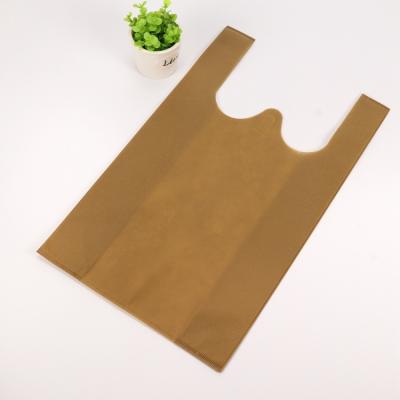 China Customized d handled with you u cut reusable non woven pp bags for shopping packing for sale