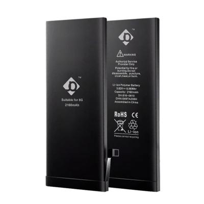 China 2160mAh cell phone for iPhone 8G cell phone battery, spare battery for iPhone 8G for sale