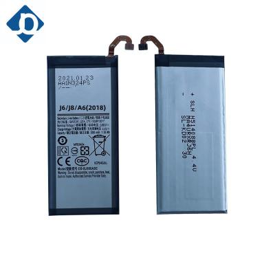 China Cell Phone Bestselling Phone Rechargeable Battery For Samsung J6 J8 Mobile Phone Battery For Samsung Real Capacity for sale