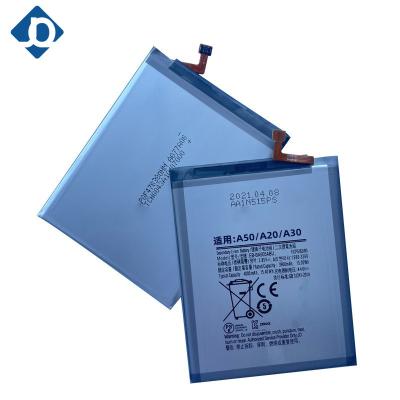 China Mobile Phone Quality Guarantee 100% Real Capacity 0 Cycles For Samsung A50 Battery Replacement for sale