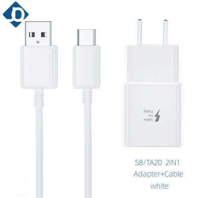 China Quick Charger 3.0 OEM Phone Parts For Samsung Galaxy S7 S8 UK Adaptive Fast Charger 5V/9V 3A Usb Wall Charger for sale