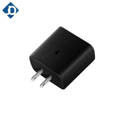 China Original USB Travel Charger 3.0 Fast Charger For Samsung Galaxy S20 S21 Super Fast Charging USB C 45W Adapter for sale