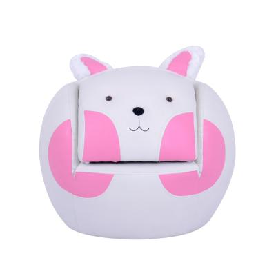 China 2021 New Modern Cute Animal Shape Kids Sofa Chair With Footstool for sale