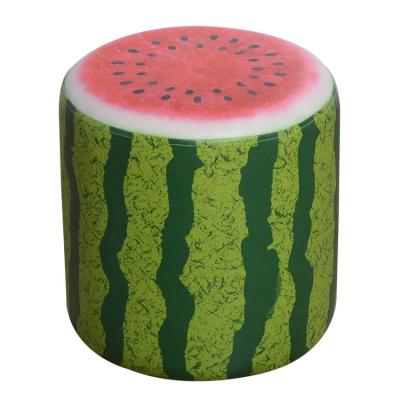 China Cheap kids cartoon fruit stool in cube indoor stool furniture for sale for sale